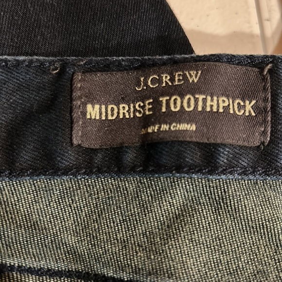J. Crew Two Tone Denim Blue Jeans Size 28 - Picture 9 of 14